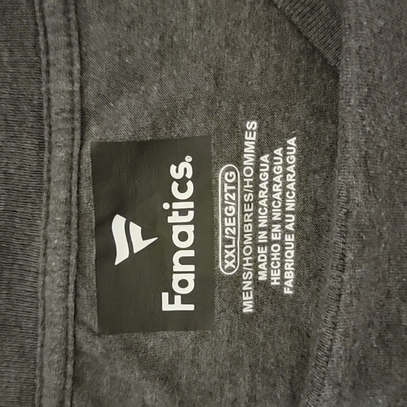 Houston Texans T-Shirt from Fanatics, Dark Grey, size XXL - Picture 3 of 4